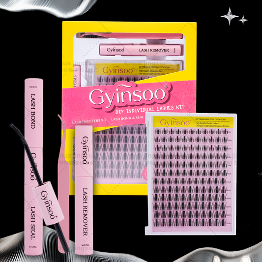 Gyinsoo Lash Kit with Glue – Natural Look, Easy Application, Long-Lasting Wear”